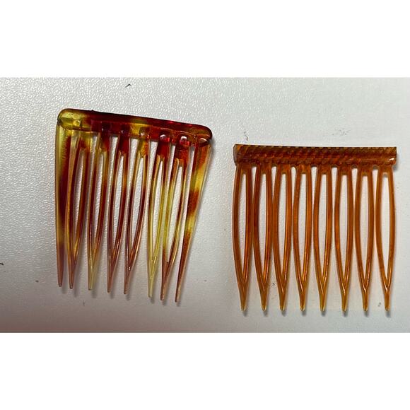 Vtg 1980's Hair Comb Set of 6 (Goody, USA, France) - Picture 6 of 9